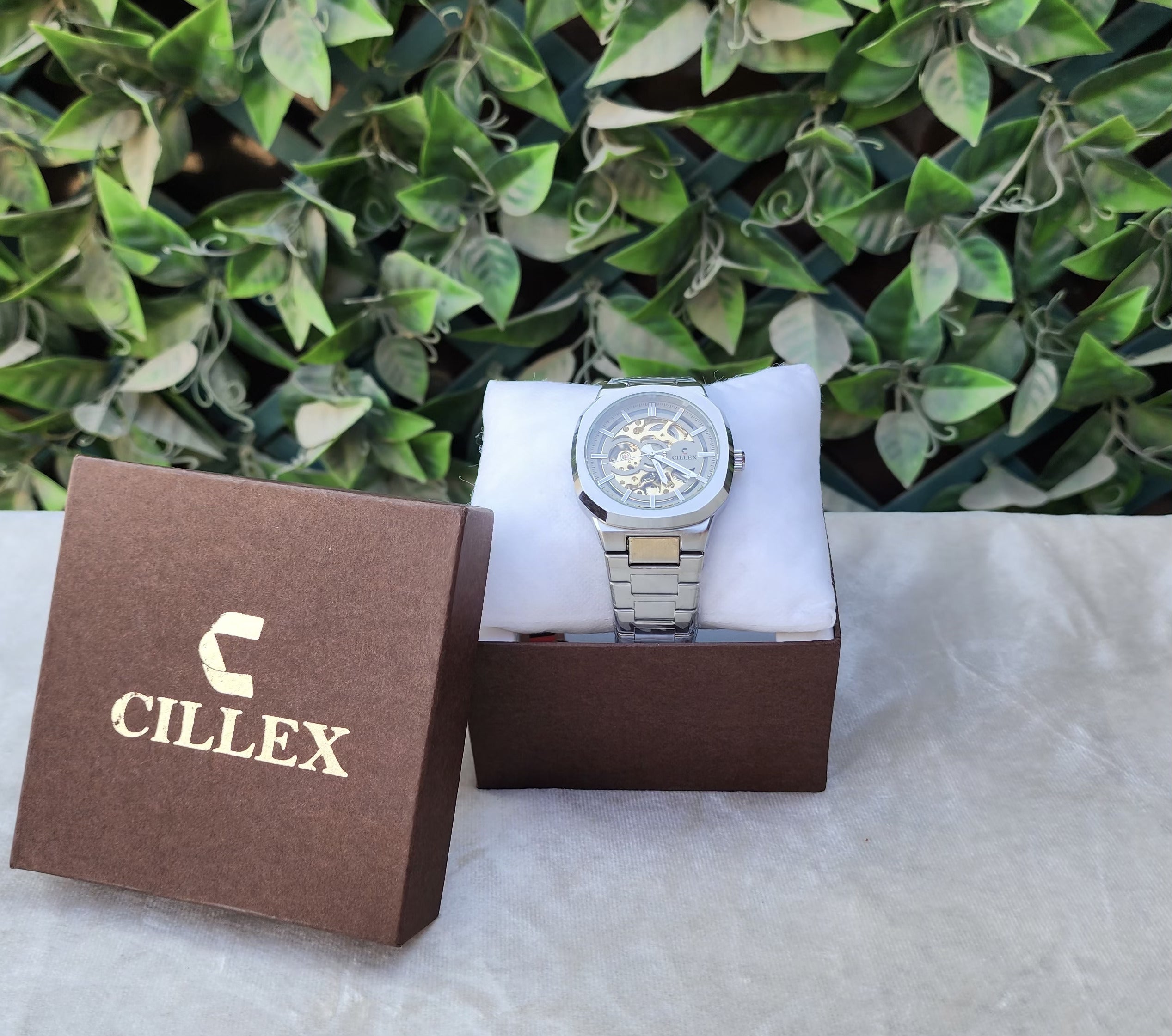 CILLEX Men's Automatic Skeleton WATCH