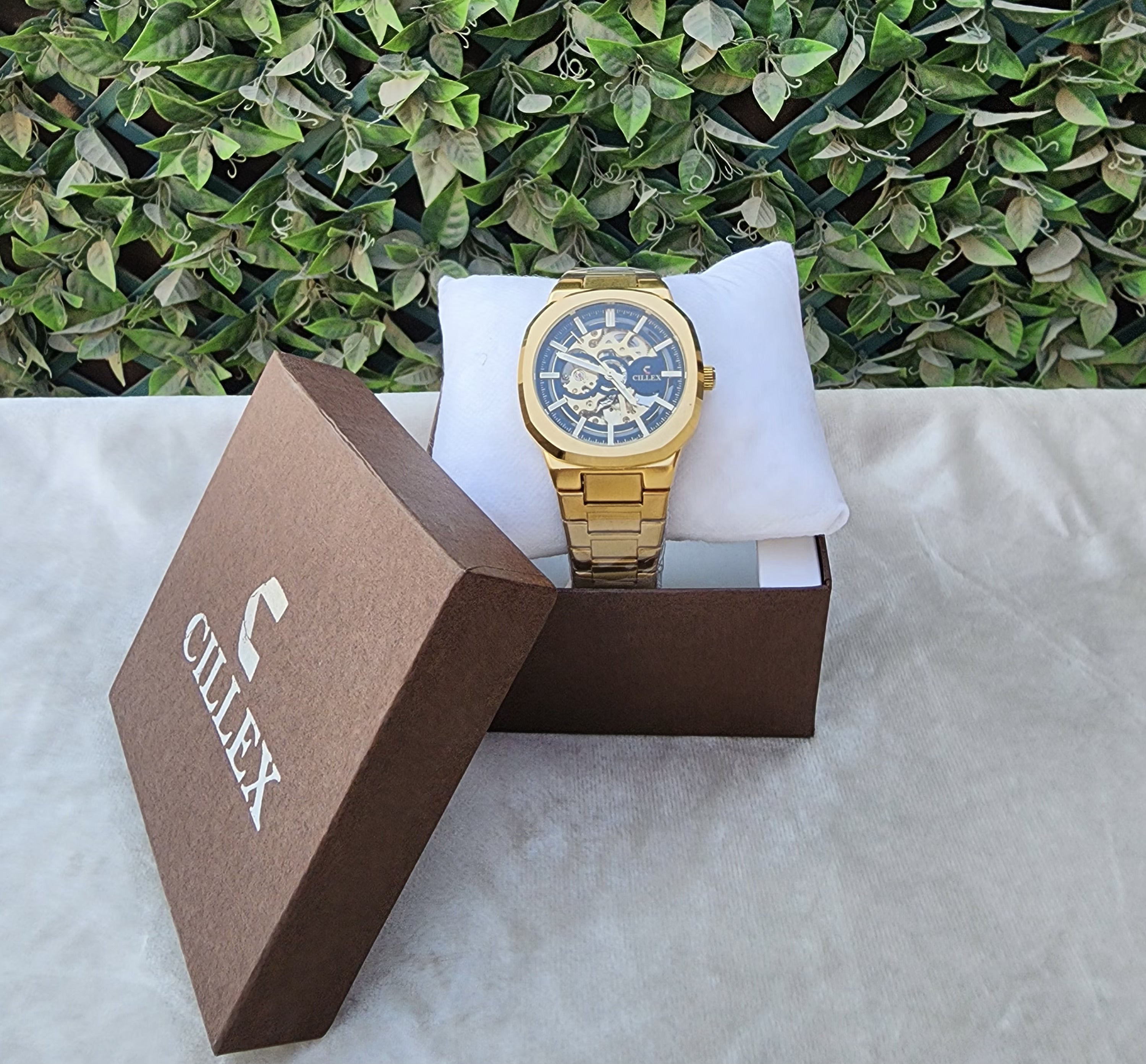 CILLEX Men's Automatic Skeleton WATCH